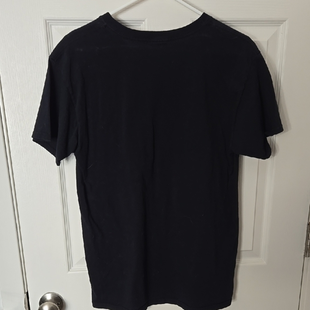 Black Short Sleeve Tee with Unicorn Graphic - Picture 4 of 4